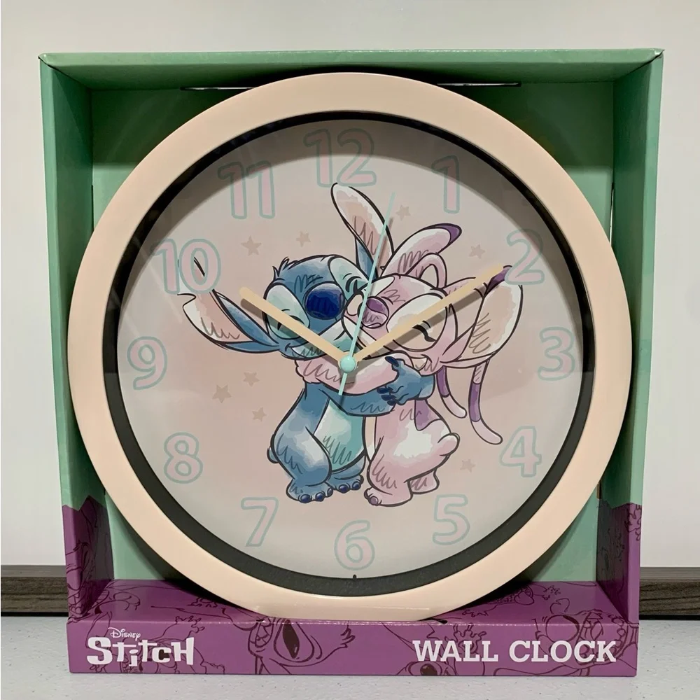 Disney Lilo and Stitch Analog Wall Clock-New in Box